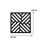Square Creative Pattern Panel