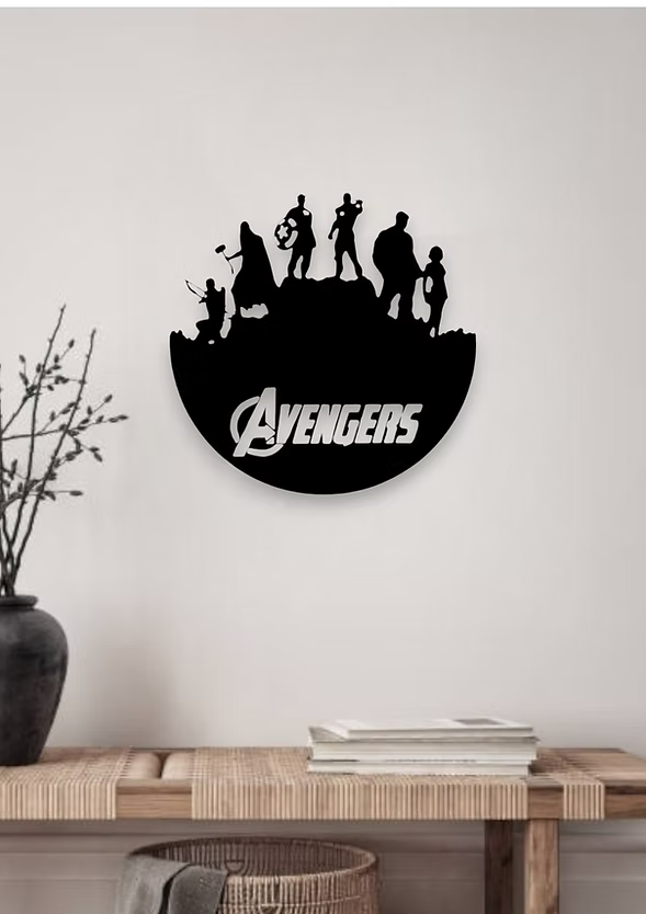 Avengers Metal Hanging