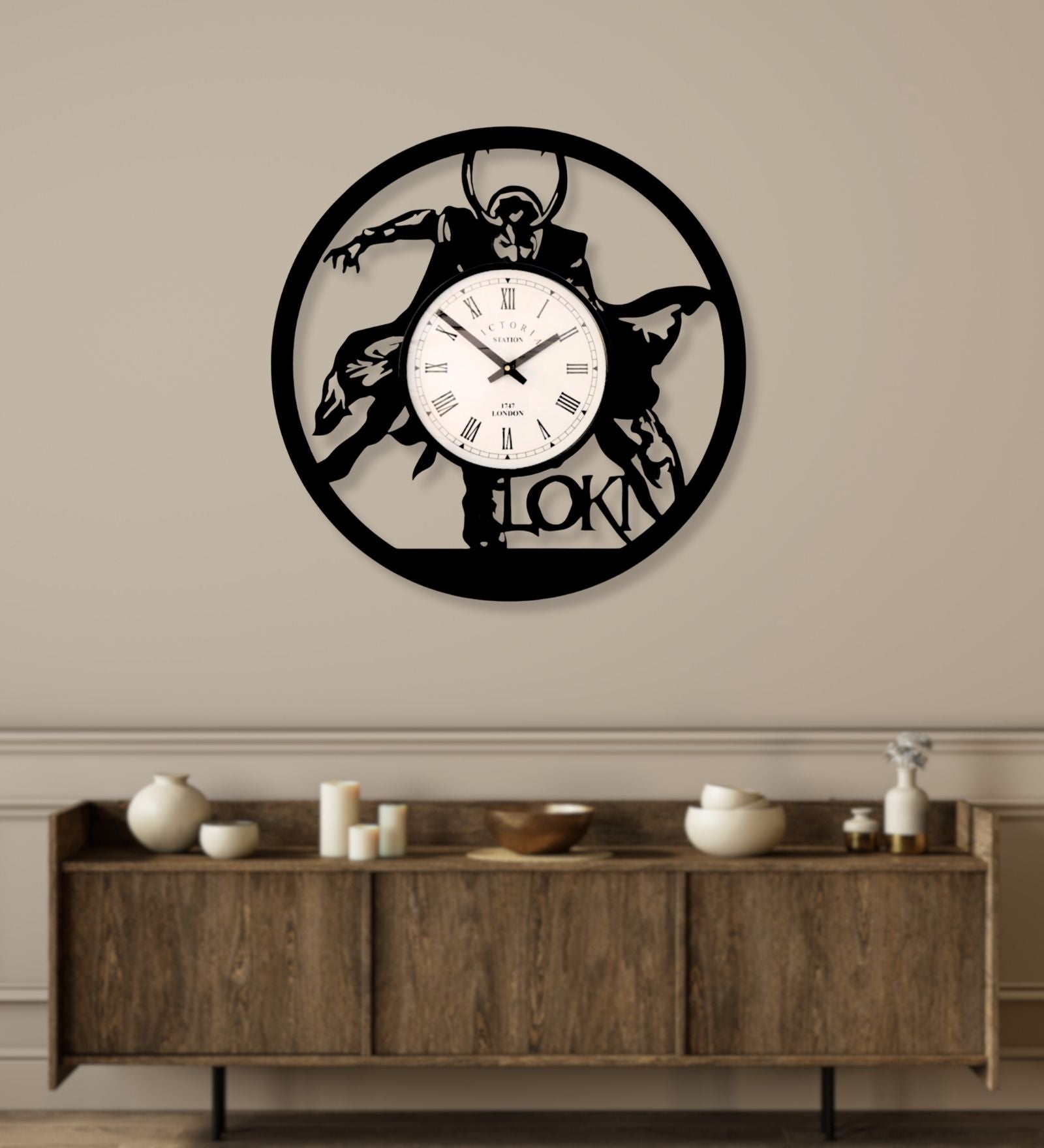 Loki Marvel Wall Clock