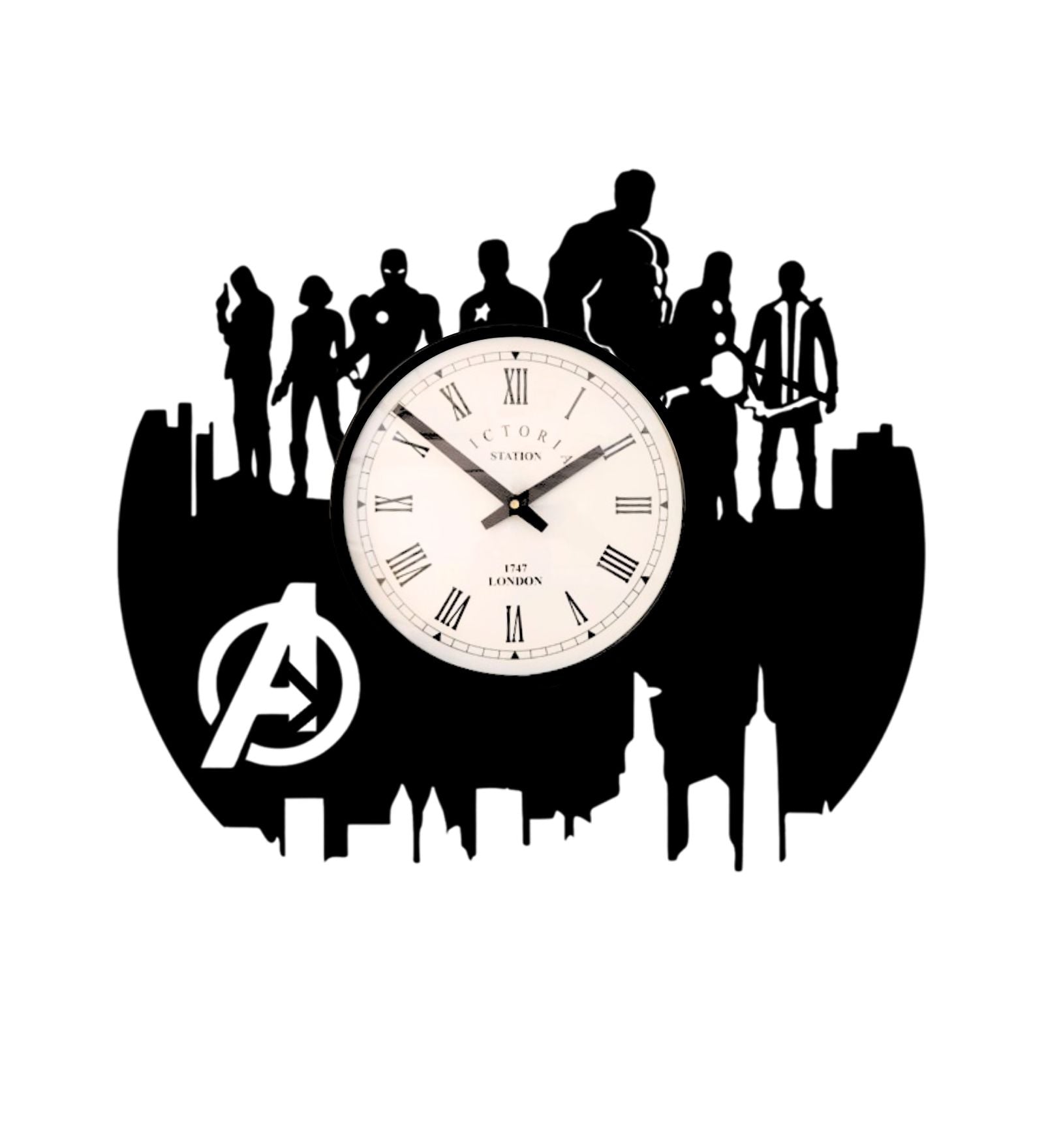 Avengers Assemble Marvel Wall Clock