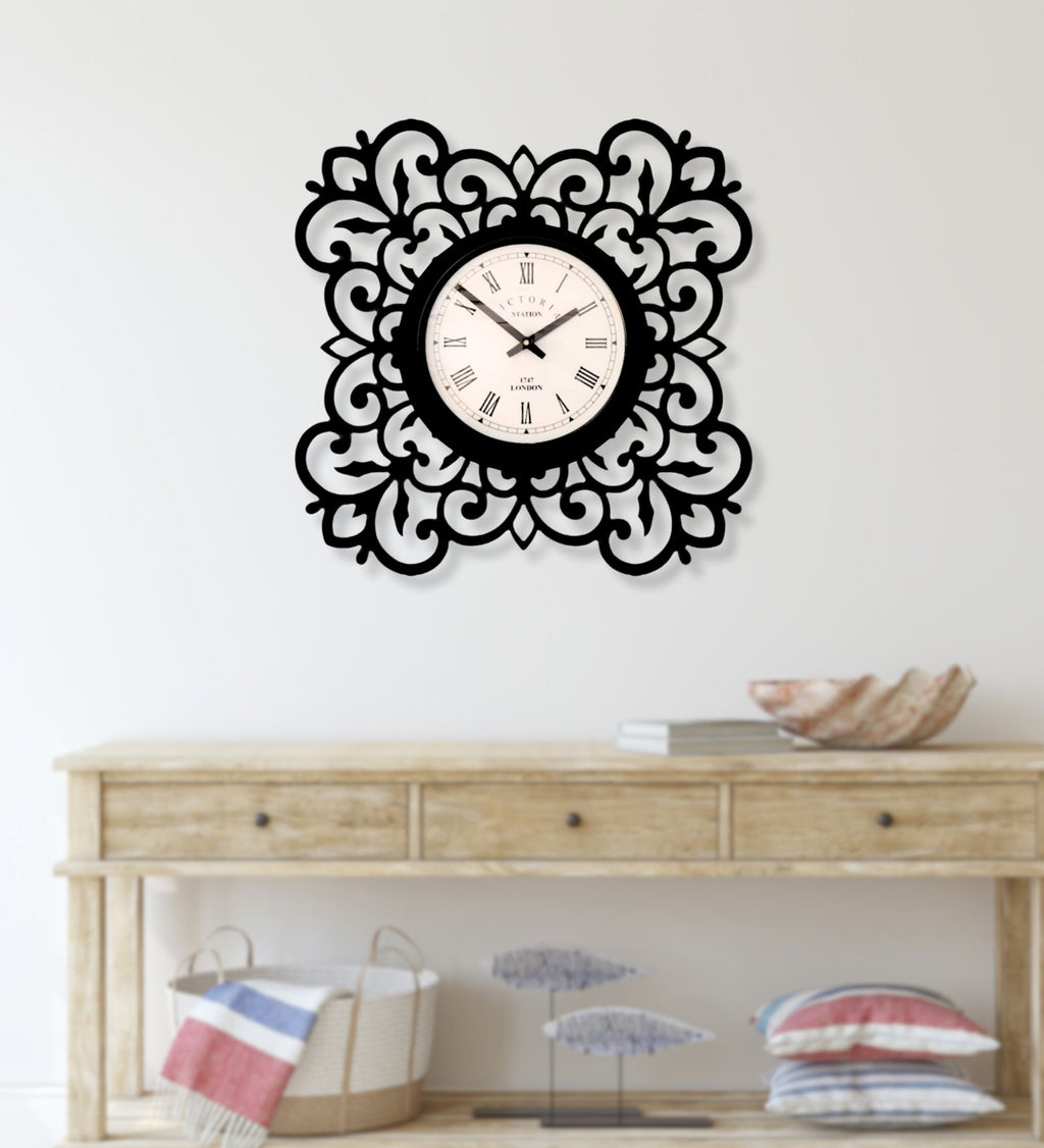 Mandala Wall Clock