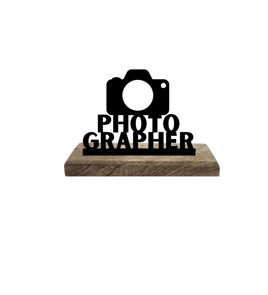 Photographer Set of 2 Table Décor