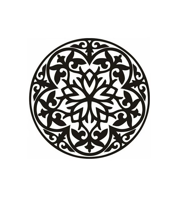 Round Creative Pattern Panel