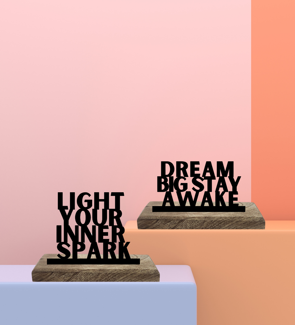 Awaken and Shine Set of 2 Table Décor