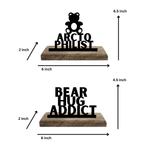 Arctophile Set of 2 Table Décor