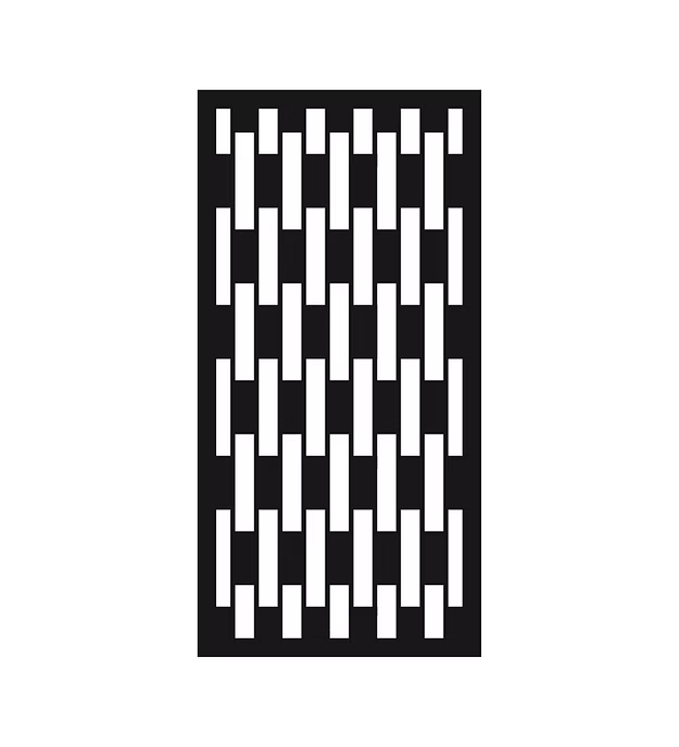 Rectangular Creative Pattern Panel