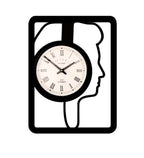 Headphones Music Wall Clock