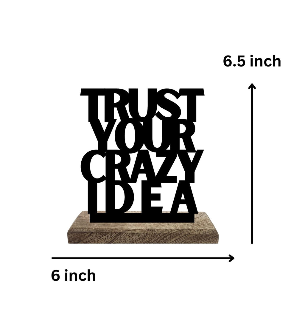 Crazy Hustle Momentum Set of 2 Table Décor