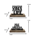 Glow and Grow Set of 2 Table Décor