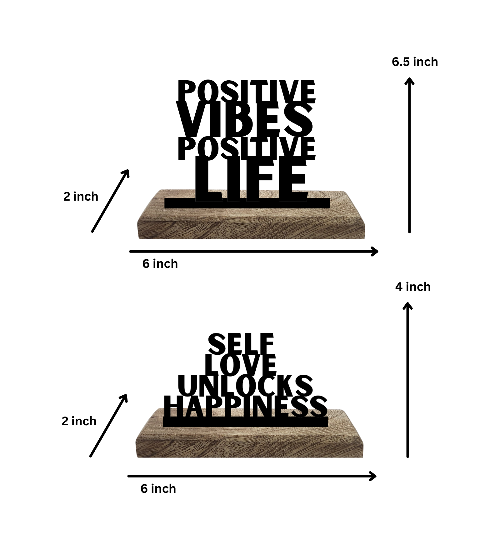 Glow and Grow Set of 2 Table Décor