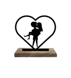 Eternal Love Set of 2 Table Décor