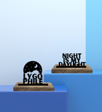 Lygophile Set of 2 Table Décor