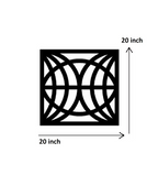 Square Creative Pattern Panel