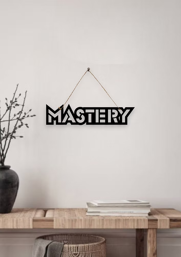 Mastery Metal Hanging