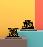 Thrive with Meaning Set of 2 Table Décor