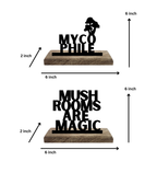 Mucophile Set of 2 Table Décor