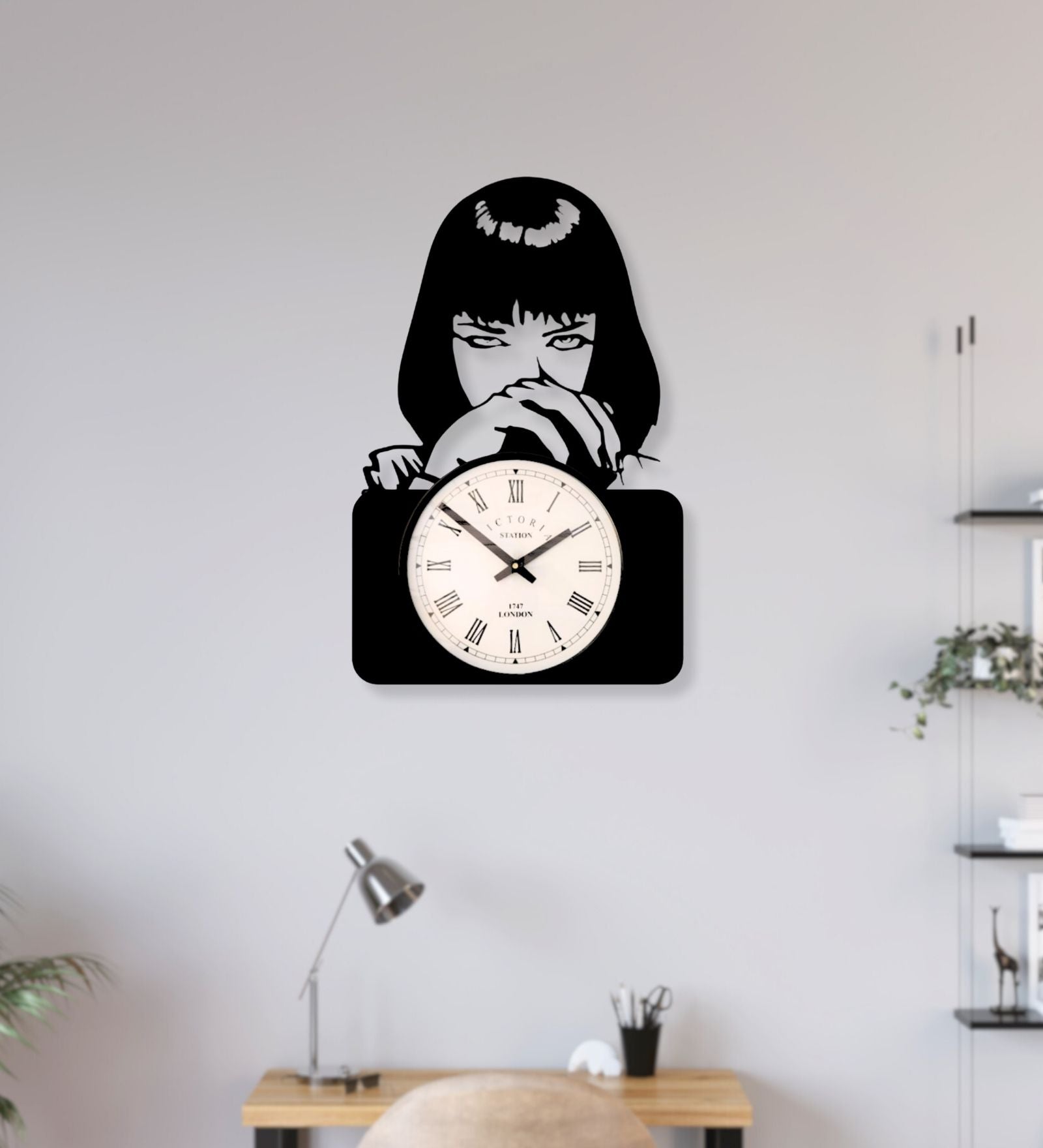 Pulp Fiction Wall Clock