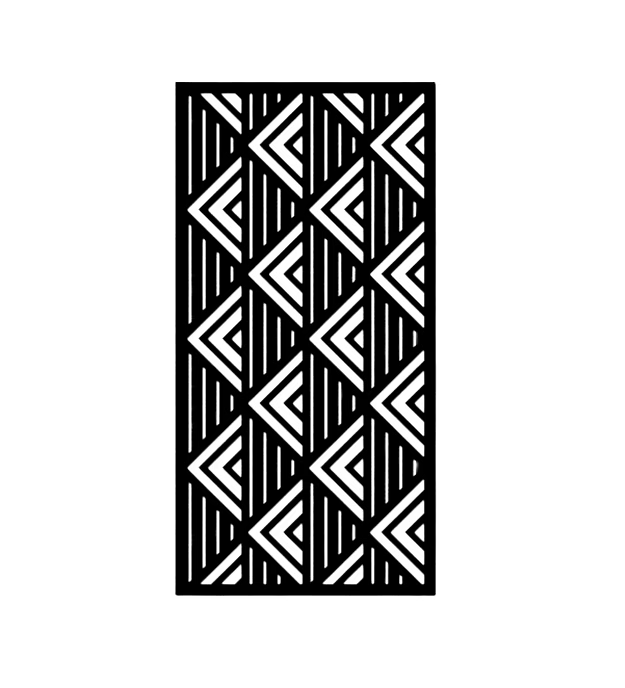 Rectangular Creative Pattern Panel