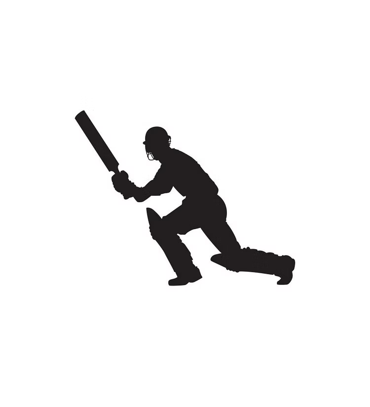 Cricket Batsman Running