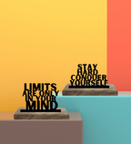 Mind over matter Set of 2 Table Décor