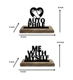 Autophile Set of 2 Table Décor