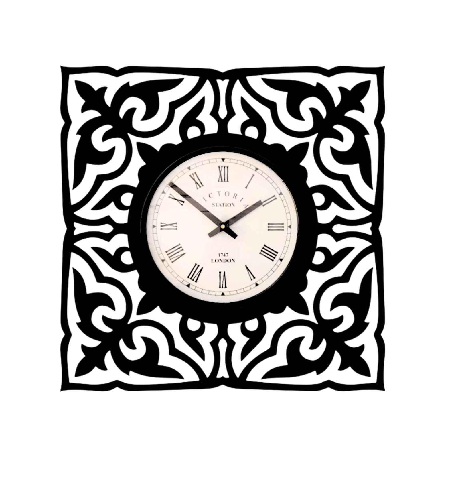 Mandala Wall Clock