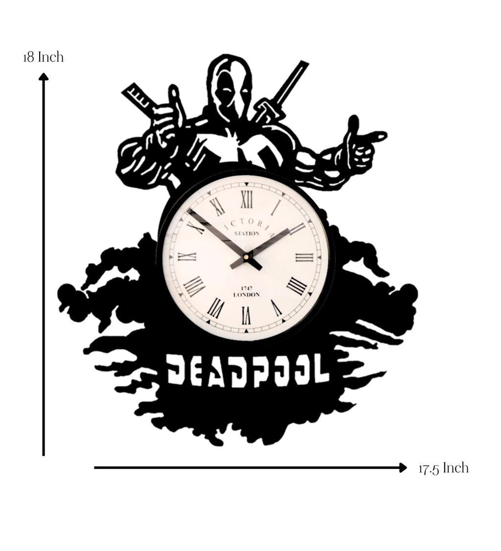 Deadpool Marvel Wall Clock