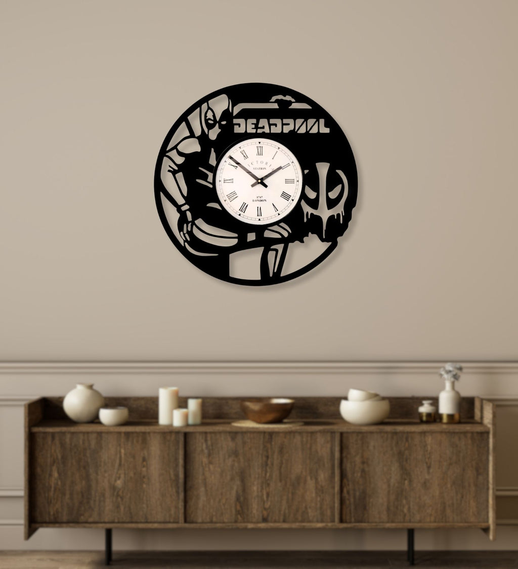 Deadpool Marvel Wall Clock