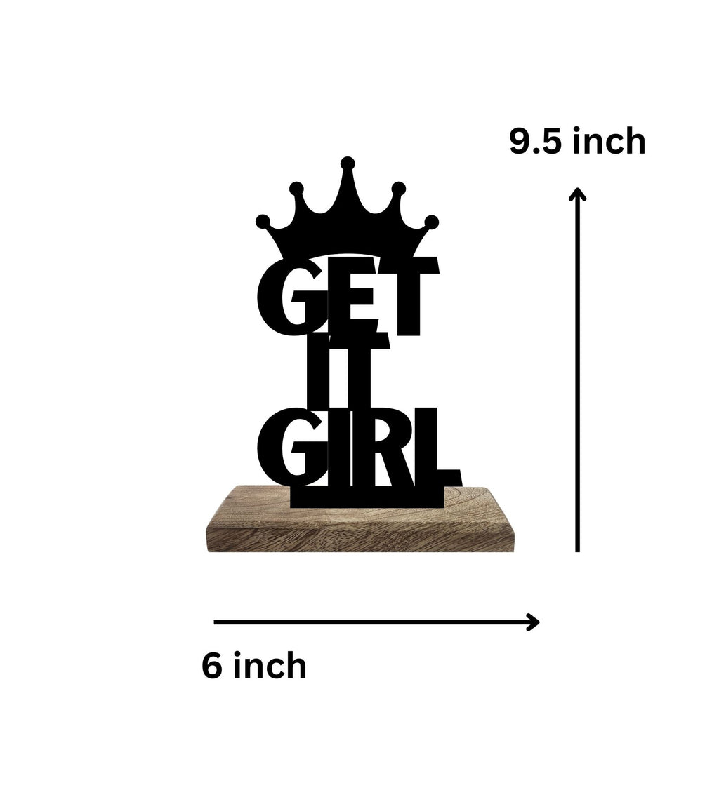 Assertive Empowerment Set of 2 Table Décor