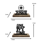 Adventure Junkie Set of 2 Table Décor