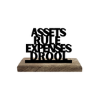 Asset Mindset Set of 2 Table Décor