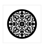 Round Creative Pattern Panel