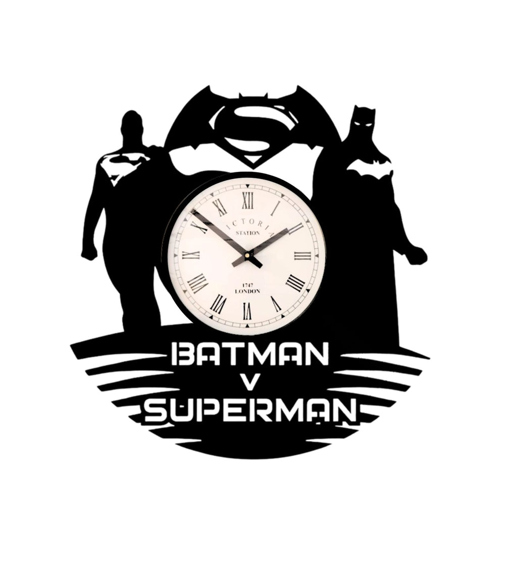 Batman vs Superman Wall Clock