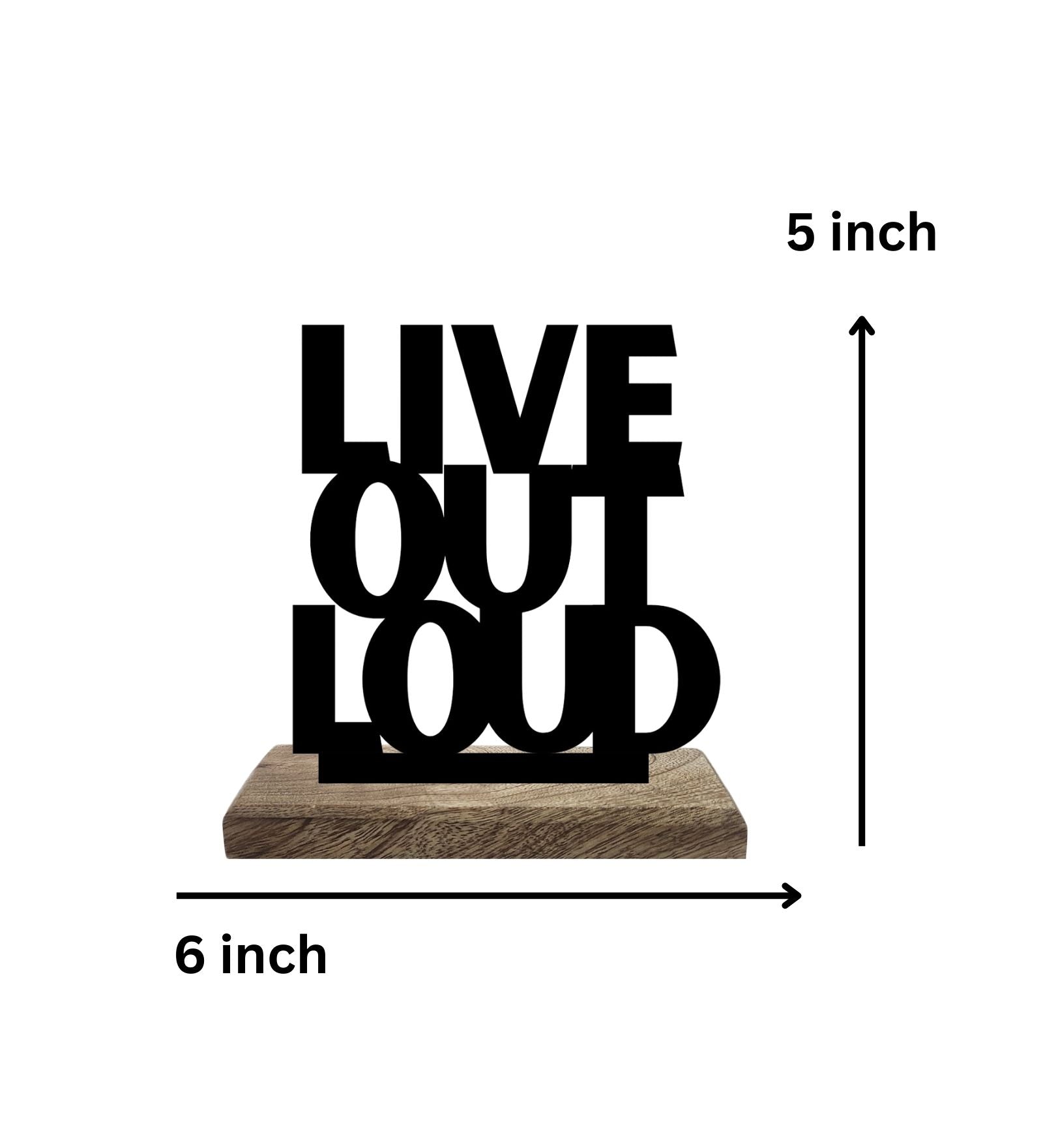 Loud & Lively Set of 2 Table Décor