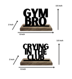 Gym bro Club Gal