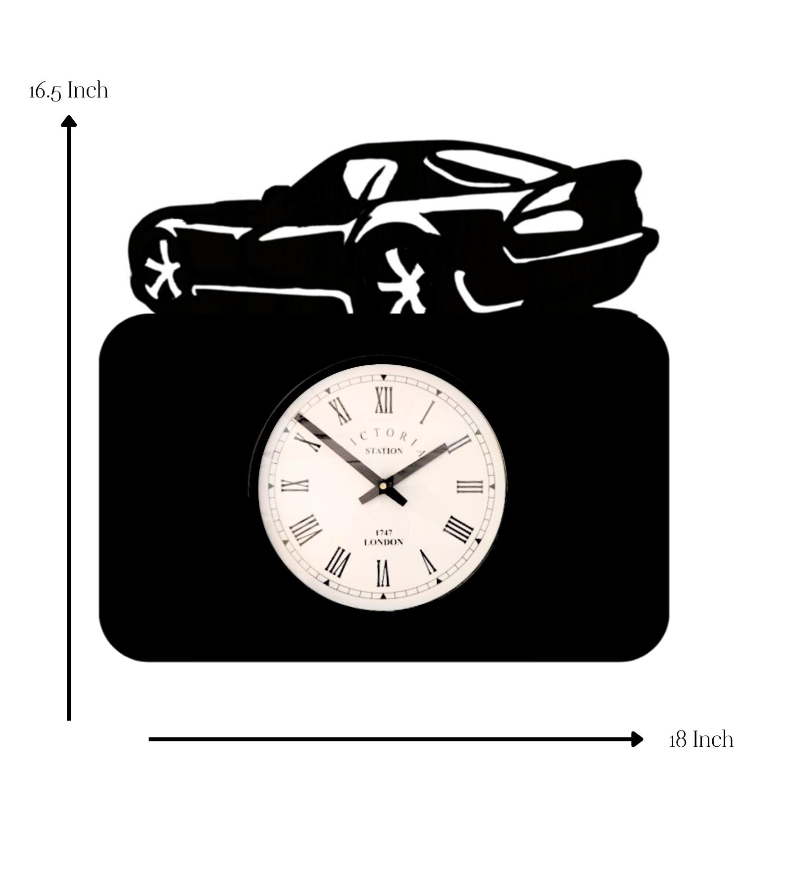 Car Wall Clock