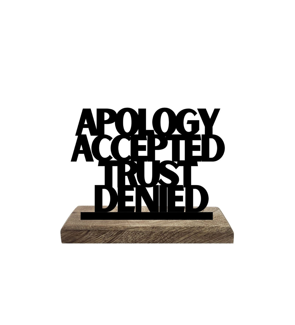 Assertive Empowerment Set of 2 Table Décor