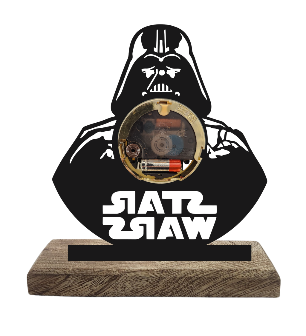 Darth Vader Star Wars Black Table Clock
