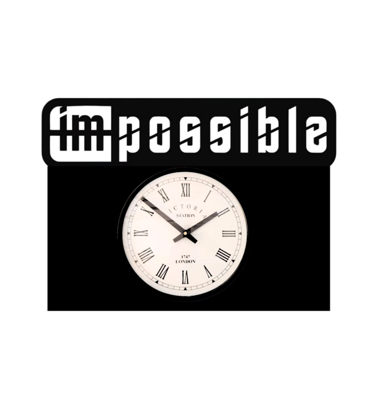 Impossible Motivation Wall Clock