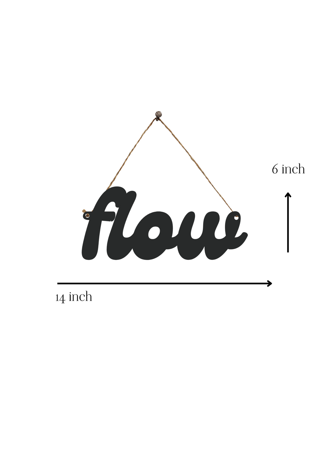 Flow Metal Hanging