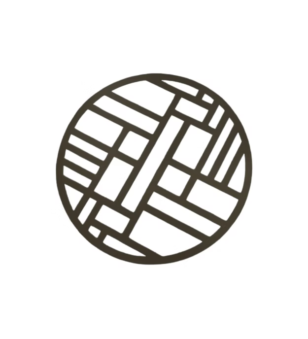 Round Abstract Geometic Design