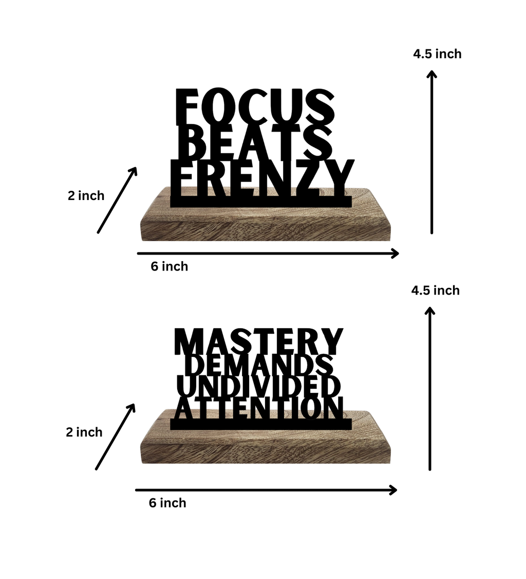 Master the Moment Set of 2 Table Décor