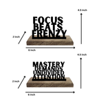 Master the Moment Set of 2 Table Décor