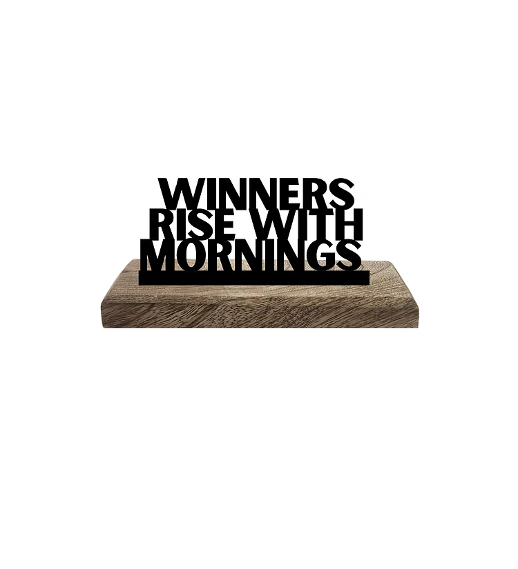 Structure for Success Set of 2 Table Décor