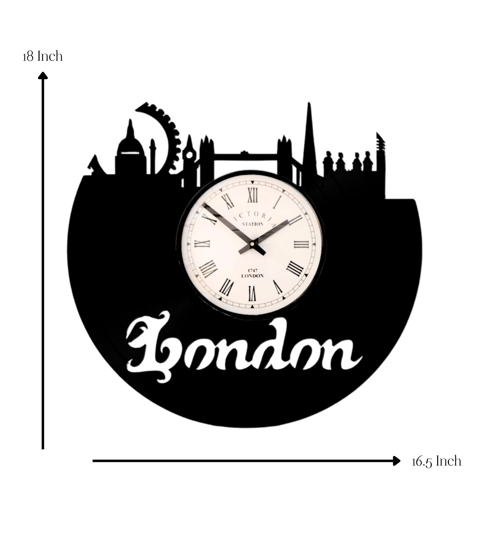 London Wall Clock