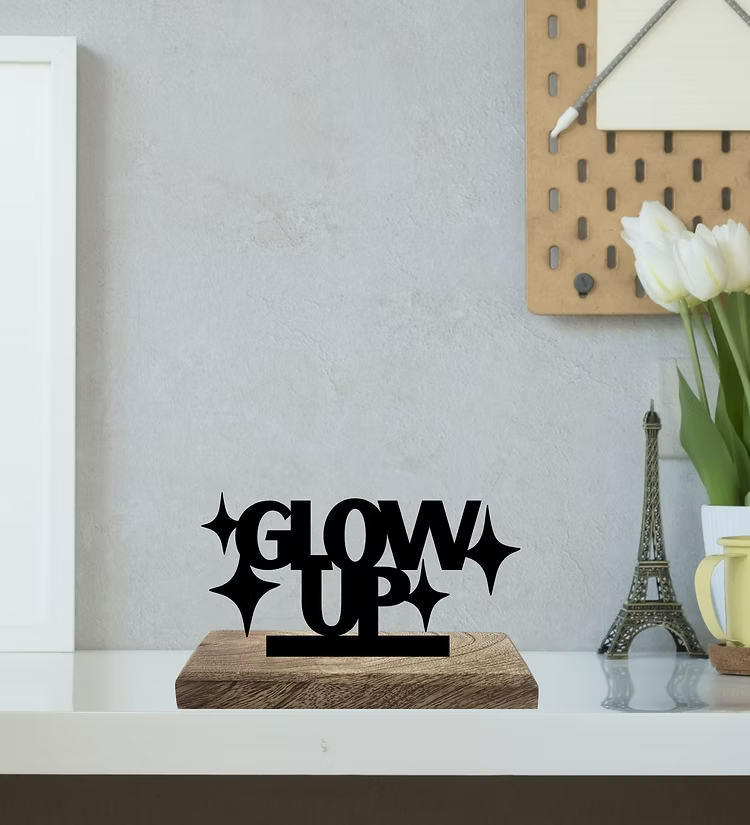 Feminine Brilliance Set of 2 Table Décor