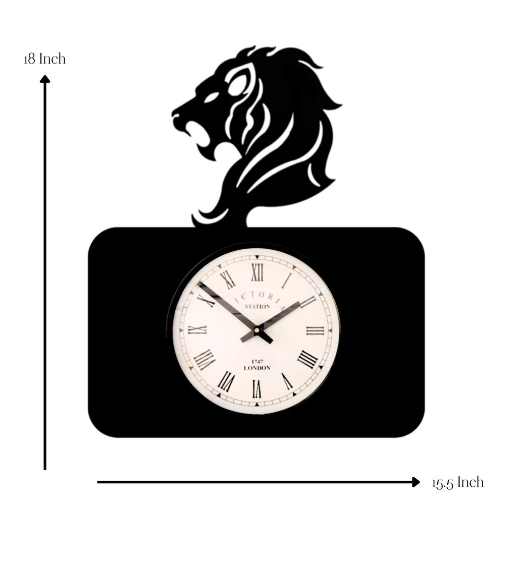 Leo Zodiac Wall Clock