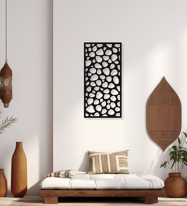 Rectangular Creative Pattern Panel