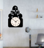 Gym Lion Wall Clock