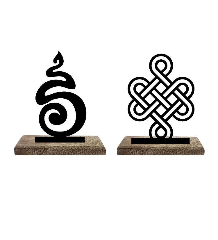 Spiritual Freedom Set of 2 Table Décor